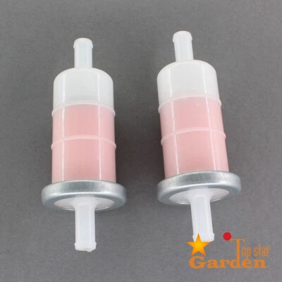 2x In-line Fuel Filter For Kawasaki Mule KAF400 KAF620 KAF300 KAF450 49019-1055 - Image 1 of 4