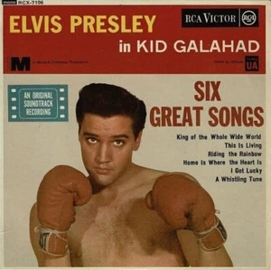 ELVIS PRESLEY Kid Galahad EP Vinyl Record Single 7 Inch RCA Victor 1963 And Rock - Picture 1 of 6