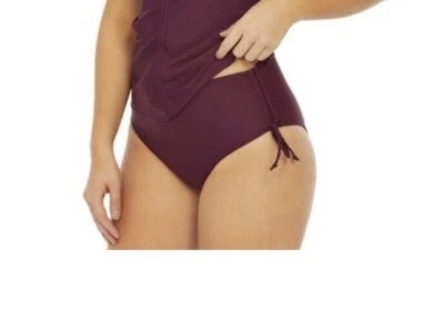 WOMEN'S CINCH BIKINI  SWIMSUIT BOTTOM By  Nicole  Miller   C5 - Image 1 of 4