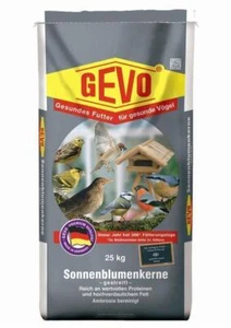 Vogelfutter GEVO Sonnenblumenkerne - Gewicht: 25 kg - Bild 1 von 1