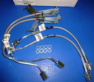 Russell 693210 Stainless Steel Brake Line Hose Kit Mustang 1999-04 w/traction - Picture 1 of 2