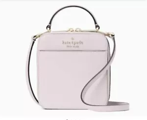 Kate Spade Leder Gänseblümchen Vanity Umhängetasche Amethyst - Bild 1 von 3