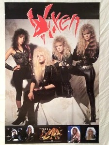 Vixen 1988 Promo Poster - Picture 1 of 1