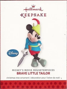 Hallmark Keepsake 2013 Mickey's Movie Mouseterpieces #2 "Brave Little Tailor" - Bild 1 von 4