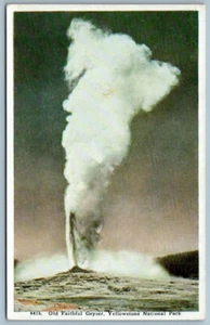 4416. Old Faithful Geyser, Yellowstone Nat'l Park - Postally Unused, HHT Co. - Picture 1 of 2