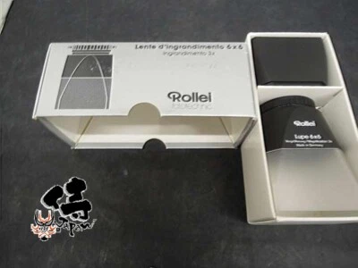 **RARE** ROLLEI LUPE 6X6 MAGNIFICATION 3X LOUPE WITH BOX, RARE ITEM - Image 1 of 4