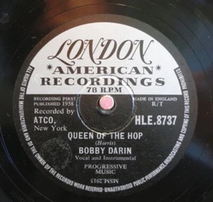 Bobby Darin 78 RPM / Queen Of The Hop & Lost Love (08-0623) - Bild 1 von 2