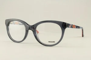Rare Authentic Missoni MI29904 51mm Translucent Blue Marble Frames Italy - Picture 1 of 7