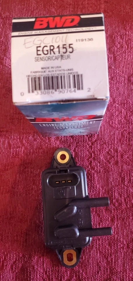 Sensor de presión de recirculación de gases de escape (EGR) BWD EGC1011 Foto 1 de 2
