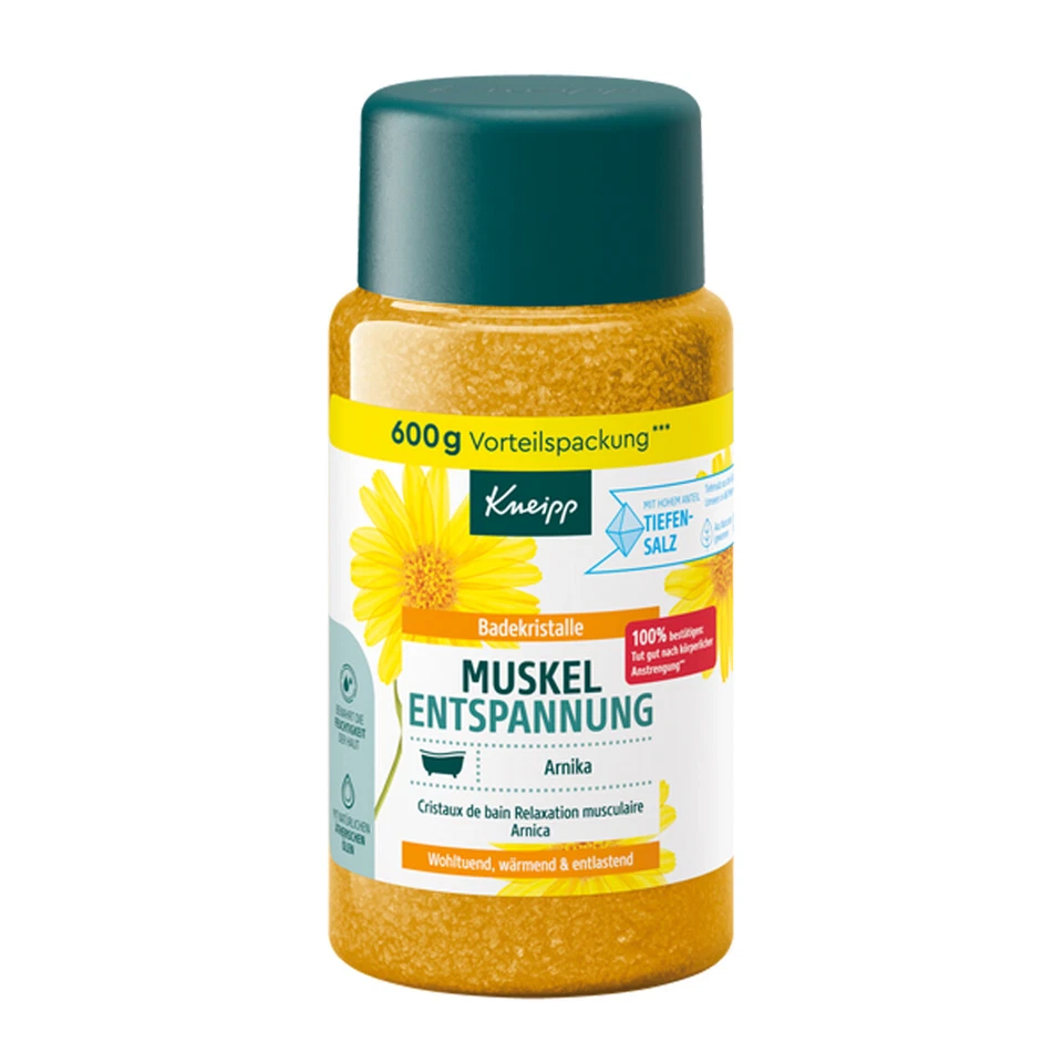 BADEZUSATZ Kneipp Badekristalle Gelenke und Muskel Wohl Arnika 500g 1er Pack