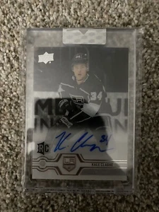 Kale Clague 19/20 UD Clear Cut Rookie Auto - Picture 1 of 2
