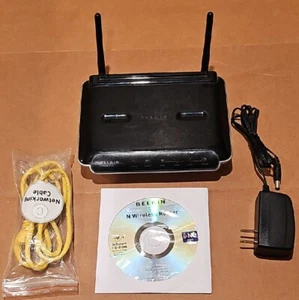 Pre Owned Belkin n Wireless Router Model F5D8233-4v3 - Barely used - Picture 1 of 3