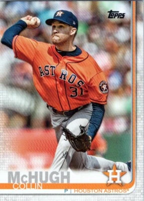 2019 Topps #674 Collin McHugh Houston Astros - Image 1 of 2