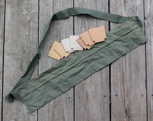 Vietnam War Spare Ammo Bandolier CAL .30 AP M2 Dated 1962 with Cardboard Inserts - Picture 1 of 5