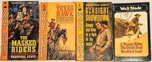 7 Bradford Scott Walt Slade PB Lot Pyramid Western - Bild 1 von 6