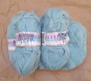 VINTAGE PATONS CHANTAL 8 PLY YARN LOT - Picture 1 of 7