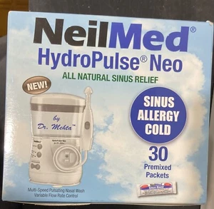 NeilMed HydroPulse Neo MultiSpeed Electric Pulsating NasalSinus Irrigation b16-2 - Picture 1 of 2