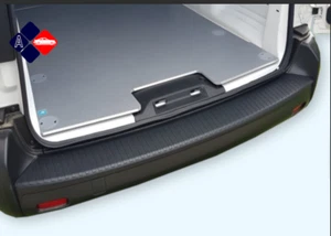 Peugeot Expert III NUEVO NEGRO PARACHOQUES TRASERO PROTECTOR BOTAS PROTECCIÓN ARAÑAZOS - Imagen 1 de 7