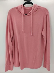 New York & Company rosa Kordelzug weich bequem Kapuzenpullover Größe Large - Bild 1 von 10
