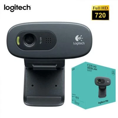 ✅✅✅Logitech C270 HD-Webcam USB Hi-Speed Video Stream für Windows / Mac 3MP ✅BOX✅ - Bild 1 von 4