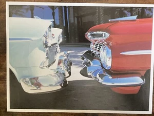 Book Clipping Photo 1955 Chevy Belair 1959 Chevy Biscayne - Picture 1 of 1