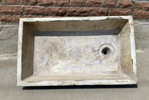 Antique Porcelain Over Cast Iron Farmhouse Sink - Picture 1 of 12