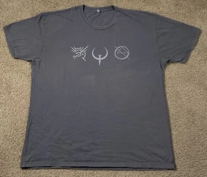 Mens XL Rare Gaming Shirt Quake Champions Dishonored 2 Prey 2016 PS4 Xbox - Picture 1 of 7