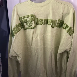 Maglia 2025 Walt Disney World Tinker Bell Spirit verde glitter taglia XL - Foto 1 di 4