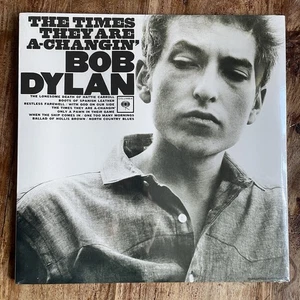 BOB DYLAN - THE TIMES THEY ARE A-CHANGIN'   NEW VINYL LP / 180G / WITH ZINE - Picture 1 of 2