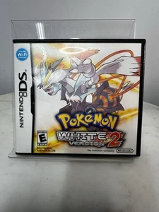 Pokemon White Version 2 (Nintendo DS, 2012) Authentic CIB Complete - Picture 1 of 5