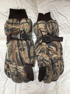 Cabela's Gortex Hunting Gloves (Mossy Oak Shadow Grass Camo) (Size M) RN#56835 - Picture 1 of 2