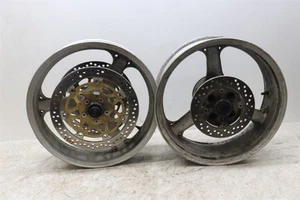 2005-2008 Kawasaki ZZR600 Front & Rear Rim Wheel Set W/ Brake Rotors - Bild 1 von 15