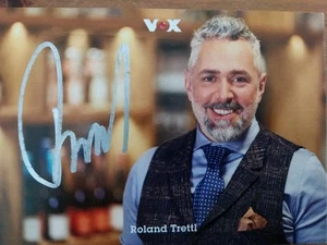 Roland Trettl Autogramm Signiert First Dates AK - Bild 1 von 1