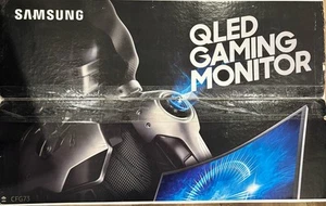 Samsung CFG73 27" FHD 1080p 144Hz 1ms QLED Curved FreeSync Gaming Monitor - Picture 1 of 4