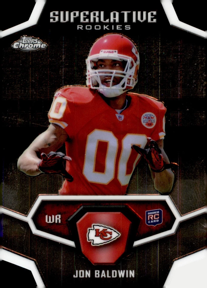 2011 Topps Chrome - Superlative Rookies Jonathan Baldwin #SR-JB (RC) - Image 1 of 2