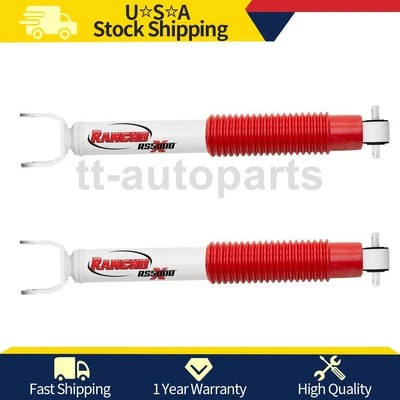 2PC Rancho Front Shock Absorber For 2011 2012 2013 Chevrolet Silverado 3500 HD - Image 1 of 2