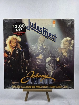 Judas Priest "Johnny B. Goode" RARE 1988 Vinyl EP 12"   SEALED  - Image 1 of 2