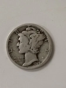 1928 s mercury dime - Picture 1 of 3