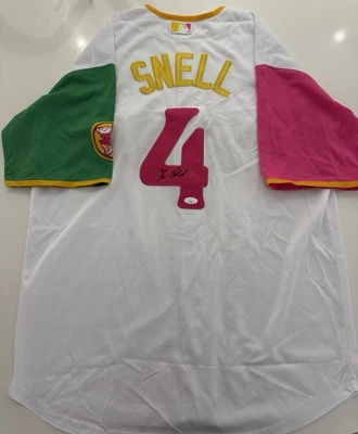 Blake Snell San Diego Padres Jersey Autographed Jersey JSA COA - Image 1 of 3