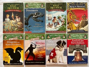 Magic Tree House by Pope Osborne Books Scholastic Books Home School Lot/8 - Picture 1 of 22