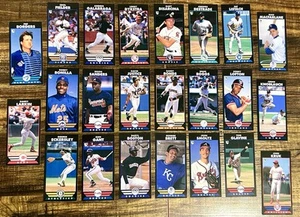 (22) x DIFFERENT PLAYERS 1993 DIAMOND MARKS TEST ISSUE BOOK MARKS Baseball - Picture 1 of 2