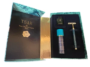 VAN CLEEF & ARPELS TSAR FOR MEN 3 PC GIFT SET 7ML EDT SPR + 1.8 OZ A/SHAVE BALM - Picture 1 of 10