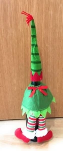 2 x Conjunto de Elfo Verde de Navidad como Cubierta de Botella de Vino - Decoraciones de Mesa de Navidad - Imagen 1 de 5