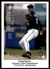 1997 Milwaukee Brewers Police Jeff D'Amico Milwaukee Brewers #NNO