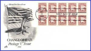 USA5 #1948a U/A ARTCRAFT 2 FDC BKLT10 "C" Rate Eagle - Imagen 1 de 1