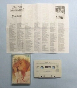 Barbra Streisand Emotion Kassetten, CBS,40-86309,1984,Original - Bild 1 von 5