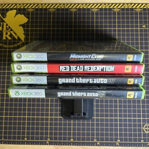 Lot 4 GTA IV V Midnight Club LA Red Dead Redemption Xbox 360 W/Manual Map CIB - Picture 1 of 7