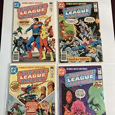 Justice league of America 177-180 Dc Comic lot HIGH GRADE Superhero Comics