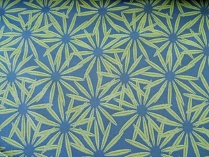 RICHLOOM OUTDOOR SOHO AZURE BLUE FLORAL UPHOLSTERY FABRIC $19.99/YD BTY 5137FS - Picture 1 of 5