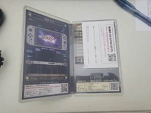Nintendo Switch JP ver CASE ONLY Super Robot War V ** NO GAME INCLUDED ** CASE - Picture 1 of 5